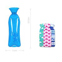 Hot water bottle Hot water bottle purple Children hot water bottle Hot water bottle pvc Hot water bottle explosion-prooffpurple-1l-A