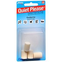 Flents Quiet Please Foam Ear Plugs, 2 pair by Apothecary Products