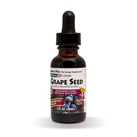 NaturesPlus Herbal Actives Grape Seed 25 mg Liquid Suspension - Vegan Drops, 1 fl oz - Nutritional Support for Free-Radical Defense & General Well-Being - Vegetarian, Gluten-Free - 30 Servings