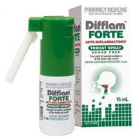 3 Pack Difflam Forte Anti-inflammatory Throat Spray -Fast Relief