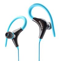 YOUNGFLY 3.5mm In Ear Earphones Holding on Ear Headphones With Microphone Blue