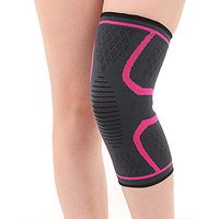 Black Sale Friday Deals Cyber Deals Monday Deals 2018-Breathable Warmth Basketball Football Sports Safety Volleyball Knee Pads Training Elastic Knee for Fitness,Cycling,Running,Volleyball(L, Red)