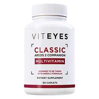 Viteyes Classic AREDS 2 Companion Multivitamin Supplement, Comprehensive Multivitamin Formula for AREDS 2 Users, 90 Capsules