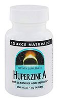 Source Naturals Huperzine A 200mcg for Learning & Memory - 60 Tablets