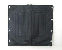 New Solutions UB451 1 x 12 x 19 in. Invacare 18 in. Back for Wheelchair44; Black