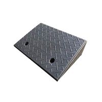 Buffered Parking Lot Slope Pad, Bicycle Stairs Uphill Pad, Rugged Rubber Ramp Pad Home Outdoor Multi-Function Step Pad 15cm (Size: 60 27 15cm)