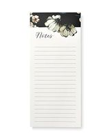 George Stanley Dark Floral 'Notes' Magnetic Notepad, 1 Count