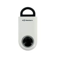 iMaxAlarm SOS Alert Personal Alarm - 130dB Alarm - Safety & Security Emergency Device - White/Black
