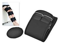 Ace Select 3 Pieces Adjustable Leg Correction Band for O Type Leg and X Type Leg - Black - X-Large