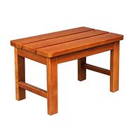 Firsthgus Shower Chair Shower Seat/Bath Stools Woode Footstool, Shoe Bench Bathroom 1 Step Stool Ladder, Stair for Elderly/Disabled Anti-Slip Heavy Duty for Shower, Support 250kg