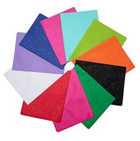 Genie Crafts 120-Sheet Bulk Colored Gift Wrap Tissue Paper with Glitter, 12 Colors, 20 x 26 Inches