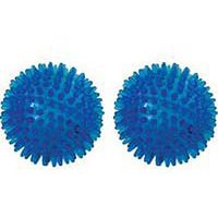 Massageball - Spiky Reflex Ball 9cm - Set of Two -Blue