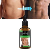 5PCS Muscles Massage Oil Abdominal Essential Oil Far Burning Essential Oil, Abdominal Muscles Anti Cellulite Essence for Fat Loss Slimming Workout Enhancer Weight Loss - 30ml
