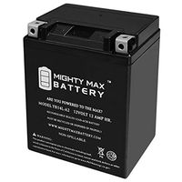 YB14L-A2-12V 12AH 210 CCA - SLA Power Sport Battery - Mighty Max Battery Brand Product