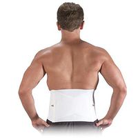 Bilt-Rite Mastex Health 9 Inch Criss-Cross Support, White