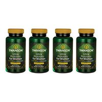 Swanson Ultra Probiotic for Women 25 Billion Cfu 60 Veg Caps 4 Pack