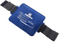 Ice Pack with Strap (Large) - Hot and Cold Therapy Reusable Gel Wrap Helps Alleviate Joint Pain, Muscle Soreness | Supports Injury Recovery, Back Pain Relief (Large with Strap)