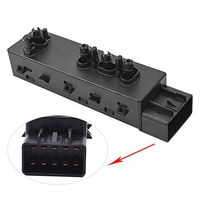 labwork Right Passenger 8 Way Power Seat Control Switch Fit for 2006-2013 GM 12451498