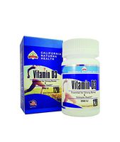 California Naturna Health Vitamin D3 2000 IU in Non-Synthetic Corn Oil