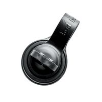 Bud Buttons By SPRK - Magnetic Headphone & Earbud Cord Organizer - Sure Stay Clip Great for Musicians, Runners & Outdoor Fitness (Black/Black)