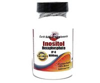 Inositol Hexaphosphate 1000mg * 100 Caps 100% Natural - by EarhNaturalSupplements