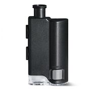 Konus Konusclip 60X - 100X Zoom Pocket Microscope, Black, 3710