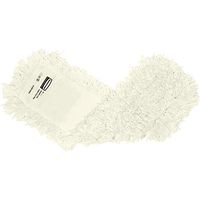 Rubbermaid Commercial FGK75700 Twisted Loop Cotton Dust Mop, 48-Inch Length x 5-Inch Width, White (FGK75700WH00)