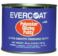 Fibreglass Evercoat 400 Polyester Glazing Putty - 20 oz. Can