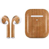 Skinit Decal Audio Skin for Apple AirPods with Wireless Charging Case - Officially Licensed Skinit Originally Designed Natural Wood Design