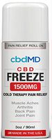 1500 mg Hemp Organic Freeze ROLL ON Pain Stress Relief Cold Topical Therapy Vegan Aches Inflammation Soreness USA Grown Gluten Free Non GMO Skin Immune Support Hydration Inflammation