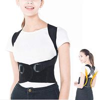 SUN RDPP Posture Corrector Relieves Upper Back Shoulders Pain, Clavicle Brace Neck Hump Corrector, Hunching Bad Posture, Clavicle Support Adjustable Brace,Child, Man, Woman,S