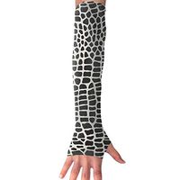 QG ZZX Crocodile Skin Unisex Compression Arm Sleeves UV Protection Performance Arm Sleeve - for Outdoor Sports Baseball,Basketball,Football (1 Pair)