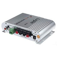 Mini Hi-Fi CD MP3 Radio Car Auto Motorcycle Home Audio Stereo Bass Speaker Amplifier Subwoofer Boostrer Player 12V 20W