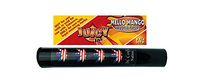 Herb Airtight Tube Pocket Protector with Juicy Jay's Mello Mango 1.25 Flavored Hemp Rolling Papers 1 Count DC Crafts Nation- Flag Leaf
