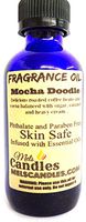Mocha Doodle 4 Ounce / 118.29 ml Blue Glass Bottle of Premium Grade A Fragrance Oil/Essential Oil, Skin Safe Oil, Use in Candles, Soap, Lotions, Etc