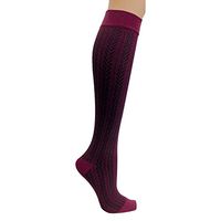 Actifi Women's 15-20 mmHg Compression Socks - Travel, Medical, Nurses, Pattern