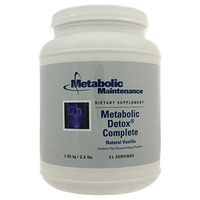 Metabolic Maintenance - Metabolic Detox Complete Vanilla 21 serv