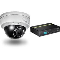 TRENDnet Dome IP Camera w/ Switch Bundle