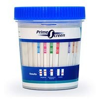PrimeScreen - 14 Panel Urine Test Cup(THC,OPI,MDMA,AMP,BAR,BUP,BZO,COC,mAMP,MDMA,MTD,OXY,PCP,PPX,TCA) with 3 Adulterations and Temperature Strips #TDOA-1144A3 [10 Pack]