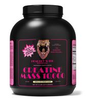 Healthy 'n Fit Creatine Mass 10000 5-pound Bottle Chocolate,  Tub
