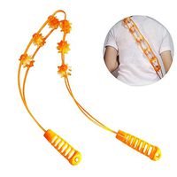 Kedelak Body Massager Roller Rope, 2nd Generation Self Massager RollerBack Body Massager Roller Pull Back Massage for Stress Relief Self Massager for Neck Shoulder Leg Waist