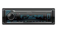 Kenwood KMM-BT304 Single DIN Built-in Bluetooth USB Receiver (Does Not Play CD)
