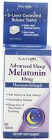 Natrol Melatonin 10 mg Tablets, 60 Count Per Bottle (2 bottles)