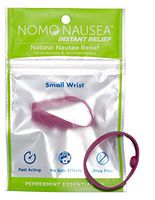 NoMo Nausea Instant Relief Small Purple Aromatherapy Anti-Nausea Bands with Acupressure