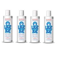 4 Pack Lice Ice Extra Strength (8 FL OZ), Head Lice Treatment for Kids and Adults, Safe & Non-Toxic Formulation | Family Size – Made in USA