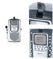 Memorex MKS8582 Karaoke home entertainment system with 5.5" monitor, video camera, and cassette recorder