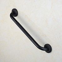 Liweibao-Home Grab Bar Textured Toilet Handle Safety Bar, Bathroom Handle Shower Shower Grab Bar Safety Support Armrest Safety Solid Brass,Matte Black, Brass Bathroom Safety Accessories