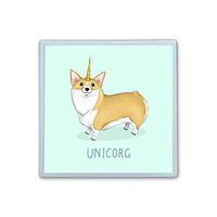 XIANN Care Contact Lens Box Holder Container Case Storage Eyecare Kit - Corgis Cardigans