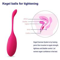 JS-YQX 16 Modes Vibration Kegel Ball for Women Wireless G-spòt Víbrätor for Tightening Control and Pelvic Floor Exercise