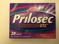 Prilosec Acid Reducer, 20.6 mg, Delayed-Release Tablets 28 ct (Pack of 6)
